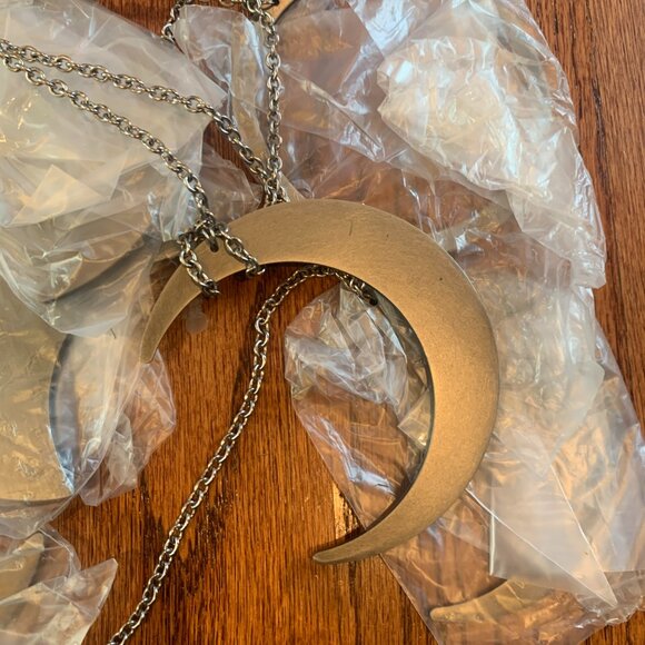 NIOB Restoration Hardware RH Moon Phase Garland | Pewter | 96" L x 4" H - Picture 4 of 4